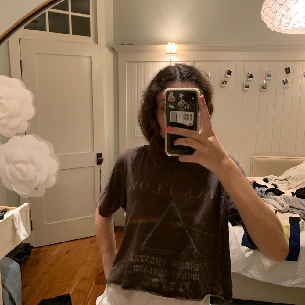 melrose vintage pink floyd graphic tee